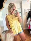 Yellow Bow Tank