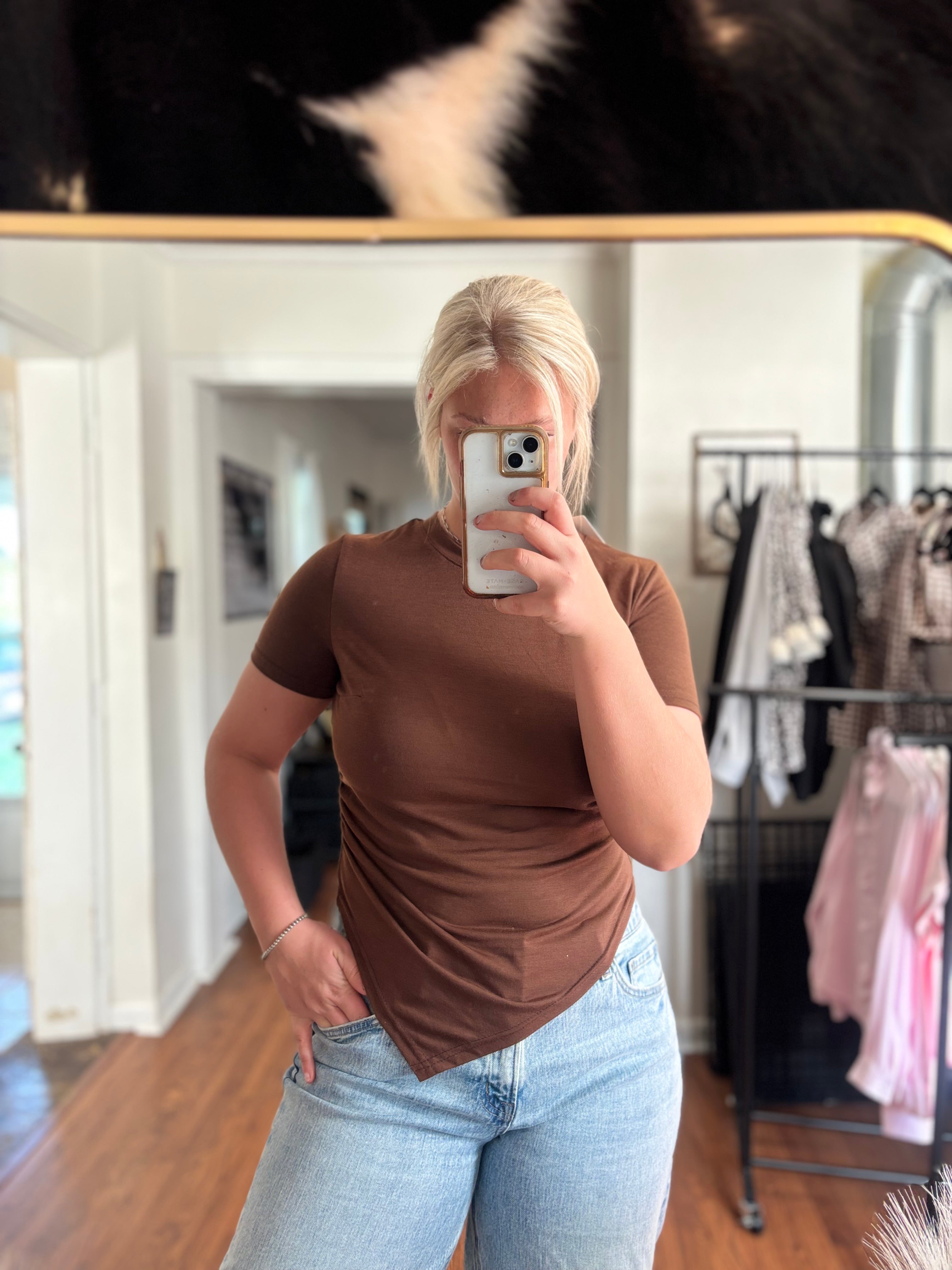 Basic Ruched Tank Top