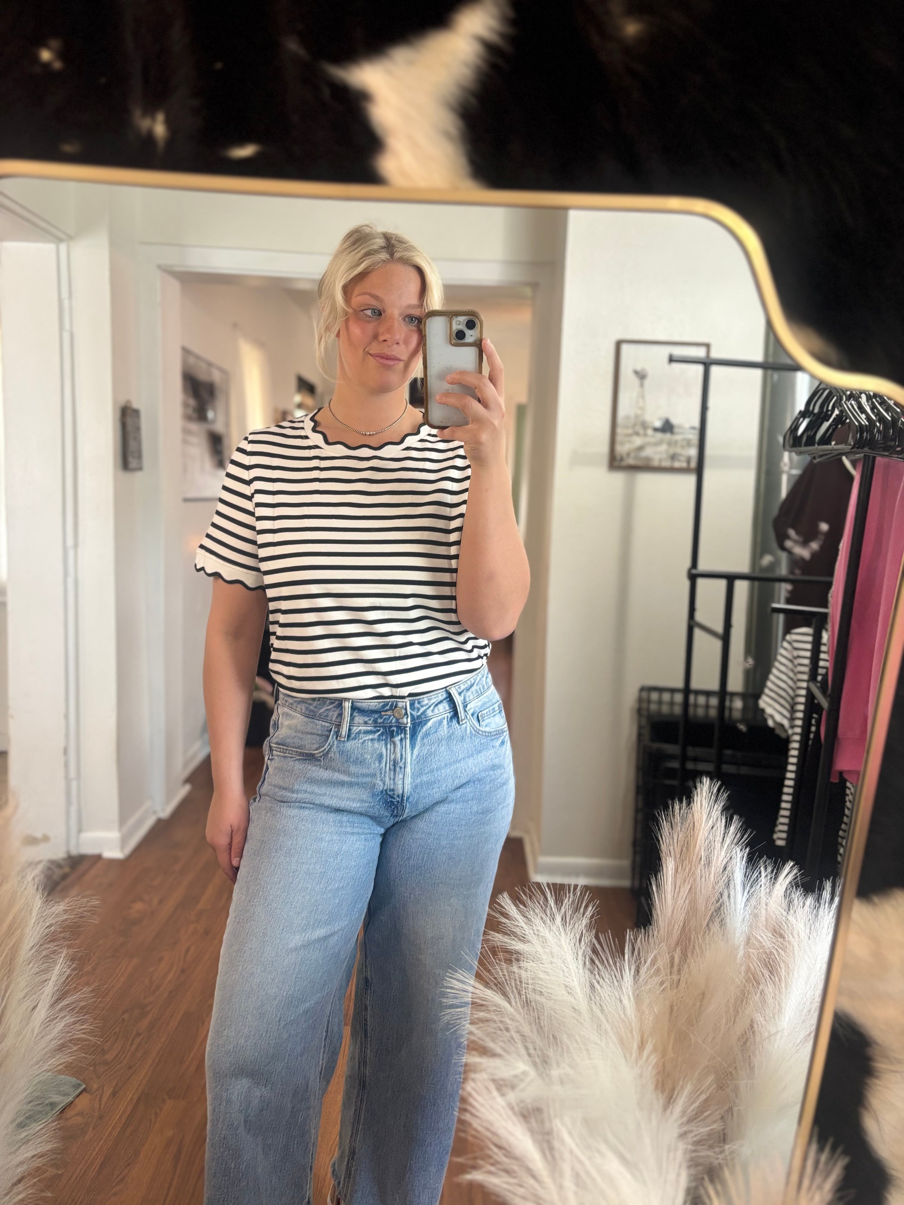 Black Striped T-Shirt