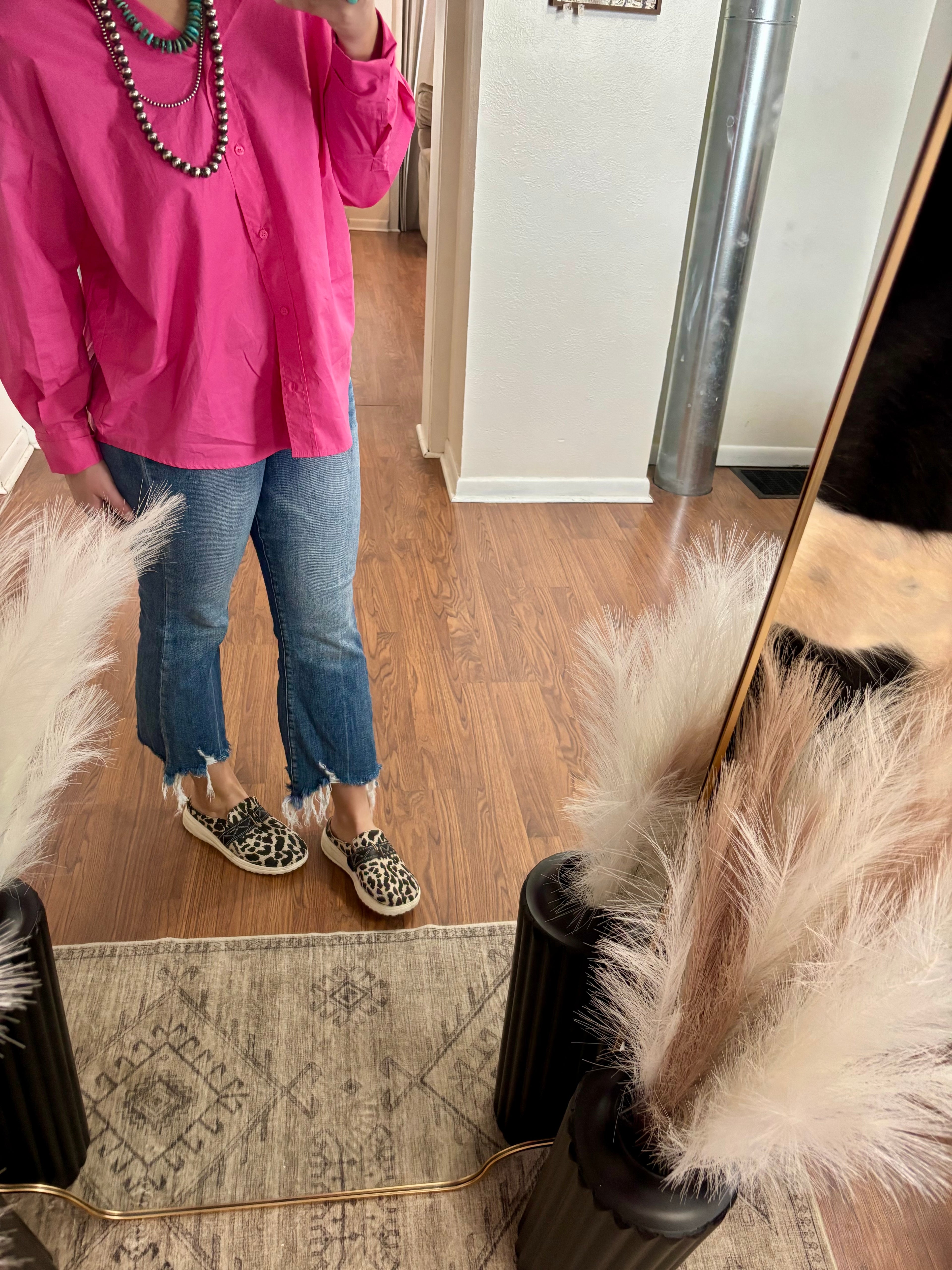 Hey Dude Cheeta Print Shoes