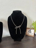 10in Navajo Pearl Bow Necklace with 1in extender